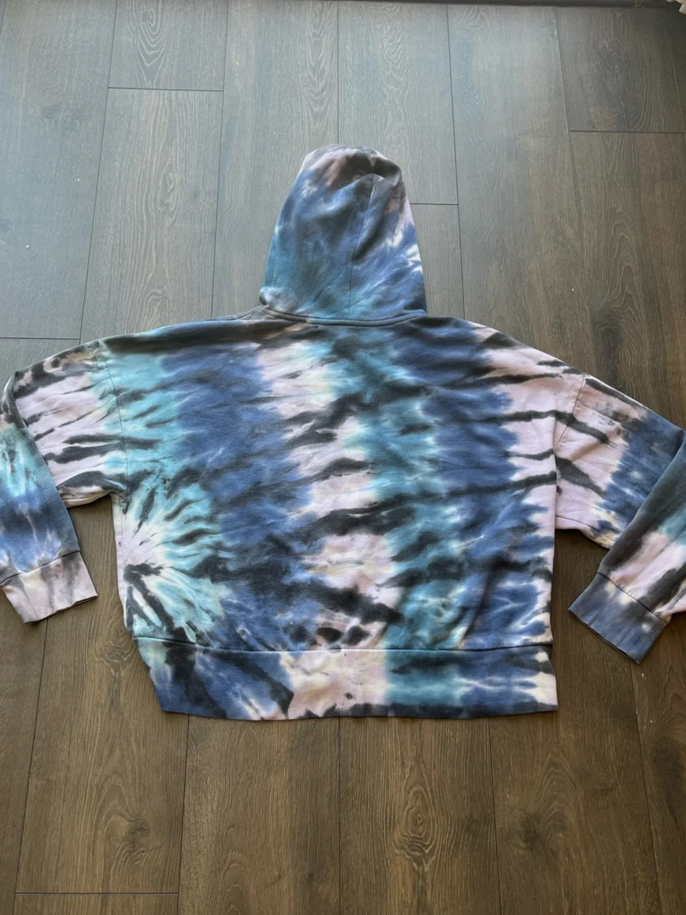 Justice Active Tie-Dye Zip Hoodie